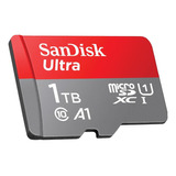 Cartao Sandisk Micro Sdxc Ultra 120mb/s 1t