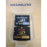 Cartão Xd Olympus M+2gb E Kodak 256mb