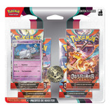 Cartas Pokémon Blister Quádruplo Houndstone Ev3 - Copag