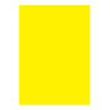 Cartaz Amarelo - Duplex 250g - 47x32cm - Cento