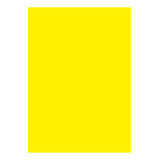 Cartaz Amarelo - Duplex 250g - 63x44cm - Cento