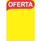 Cartaz Oferta - Sulfite 75 Gramas - 32x22cm - 500 Unidades