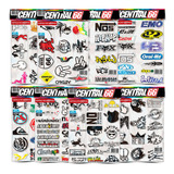 Cartela 115 Adesivos Motocross Xbox 360 One Xperia Sony K M1