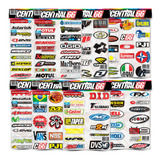 Cartela 132 Adesivos Motocross Xbox 360 One Xperia Sony K M1