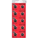 Cartela C/ 10 Baterias Toshiba 1.5v Lr44 Ag13 Lr1154 A76