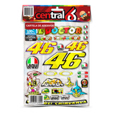 Cartela Valentino Toyota Etios Xls 24 Adesivos Resina