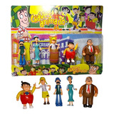 Cartelado Bonecos Turma Do Chaves Kit Personagens 