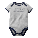 Carters Body Bebê Menino Enxoval Recém Nascido Little Genius
