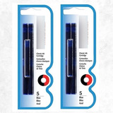 Cartucho De Tinta Sheaffer Para Caneta Tinteiro Azul