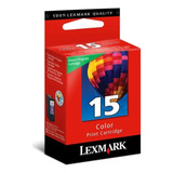Cartucho Lexmark 15 Color 18c2110 7,5 Ml Original Lacrado!