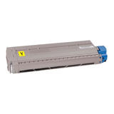 Cartucho Toner Compativel P/ Okidata Es8473 Es8453 Amarelo 