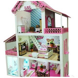 Casa Casinha De Bonecas Lol Mdf Completa Com Iluminação!!