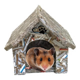 Casa Casinha Ecológica Para Hamster Pequenos Roedores