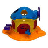 Casa Cogumelo Encantado 3 Peças Brinquedo De Encaixar