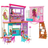 Casa De Bonecas Barbie Malibu Colorida Multicolorida