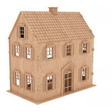 Casa De Bonecas Mdf Para Polly Barbie Pocket E Similares C3