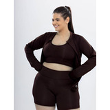 Casaco Feminino Segunda Pele Com Proteção Térmica E Uv+50