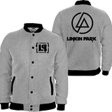Casaco Moletom Linkin Park College Blusa Moleton Logo