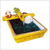 Cascata Fonte De Água Artesanal Rústica Decoração Buda