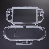 Case Acrílico Ps Vita Slim 2000 + Película + 2 Grips Analogi