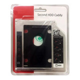  Case Adaptador Caddy 2º Hd Ssd/dvd P/notebook 12mm 12,7mm