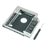 Case Adaptador Caddy 9,5mm Dvd P/segundo Hd Ou Ssd 2.5 Sata