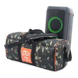 Case Bolsa Bag Jbl Partybox 300 Camuflada Resistente À Agua 
