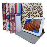 Case Capa P/ Estudos Como Apoio P/ Tablet 10 Polegadas 