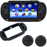 Case Capinha Silicone Para Psvita Modelos Fat / Slim + Grip