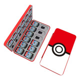Case Estojo Porta 24 Jogos Cartuchos Para Nintendo Switch