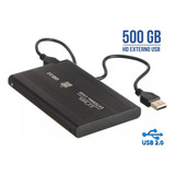 Case Externa Com Hd 500gb De Bolso Compacto Promoção!