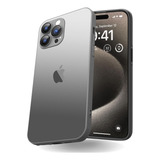 Case Nano Glass Capinha Para iPhone 14 E 15 Pro Max Titanio 