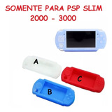 Case Silicone Capa Sony Psp 2000 3000 Slim + Película Ps
