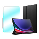 Case Smart + Película Para Galaxy Tab S9 Plus / Se Tela 12.4