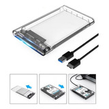 Case Ssd Hd Externo Desktop Pc Notebook Sata 2.5 Mac Os Win