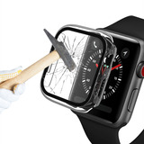 Case Vidro Temperado P/ Apple Watch Série 1-7 38/45mm