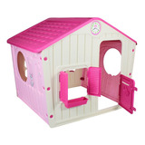 Casinha Brinquedo Infantil Portátil Playground Bel Fix Pink