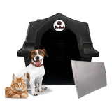 Casinha Para Cachorro N5 Ventilação C/ Colchao + Brinde 