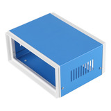 Caso De Projeto De Gabinete De Metal Azul 170* 130* 80mm Diy