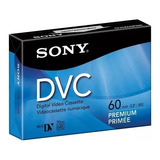 Cassete Dvc Sony Mini Dv 60 Min Dvm60prrj