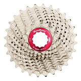 Cassete Road Sunrace Rx1 10v 11/28 Compativel Shimano Hg Cor Vermelho