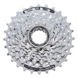 Cassete Shimano Hg51 8v 11-32 Alívio Acera Claris Speed Mtb Cor Prateado