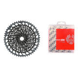 Cassete Sram Gx 10/52 Xg 1275 + Corrente Sram Gx 12v Eagle