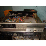 Cassette Stereo Deck Philips Aw 620 Sucata Só Vendo Inteiro