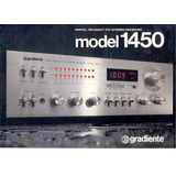 Catálogo / Folder : Receiver Gradiente Model 1450 # Novo Okm
