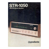 Catálogo / Folder : Receiver Gradiente Str-1050 # Novo Okm.