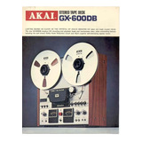 Catálogo / Folder: Tape Deck Akai De Rolo Gx-600db# Novo Okm