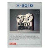 Catálogo / Folder: Tape Deck Akai De Rolo X-201d # Novo Okm