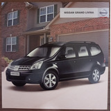 Catálogo Nissan Grand Livina - Modelo 2011 - Especificações E Ficha Técnica