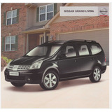 Catálogo Nissan Grand Livina - Modelo 2011 - Especificações E Ficha Técnica